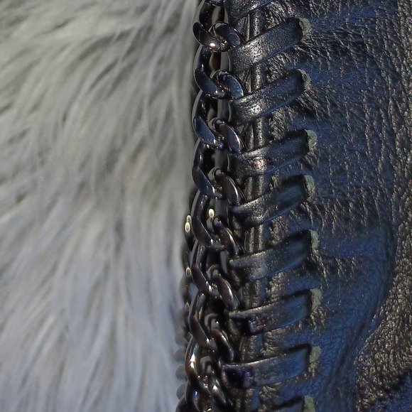 BCBGMaxAzria Genuine Leather Clutch Handbag - Picture 6 of 15